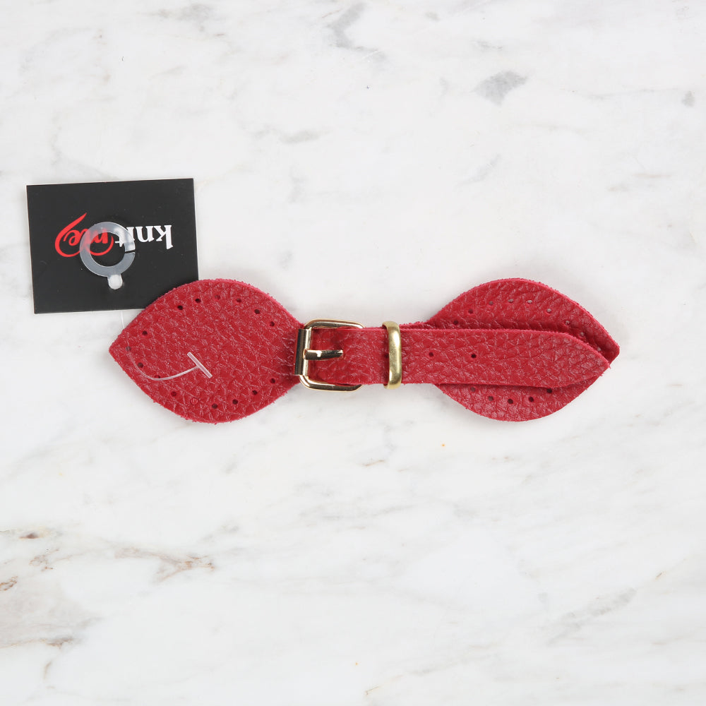 Knitme Kelebek Böce 14 cm Kırmızı BA-0028